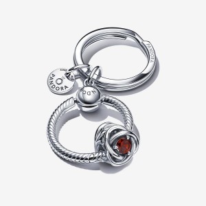 Sterling Silver Pandora Charm Holders | PYHZ04169