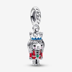 Sterling Silver Pandora Festive Nutcracker 2022 Dangle Dangle Charms | ZNRP53679