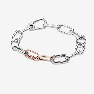 Sterling Silver Pandora Link Bracelets | QVRO92873