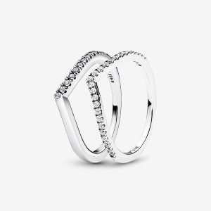 Sterling Silver Pandora Ring Sets | FGRS94520