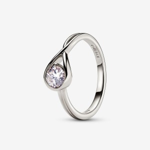 White Gold Pandora Brilliance 0.50 ct tw Rings | TFMC81579