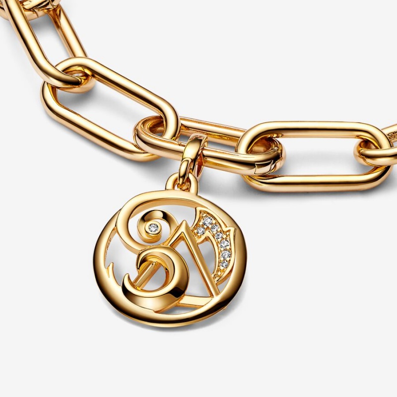 Gold Plated Pandora ME The Elements Medallion Pendants | GXVK06175