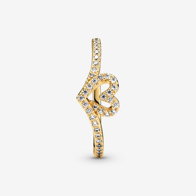 Gold Plated Pandora Ring Sets | BEDS29801