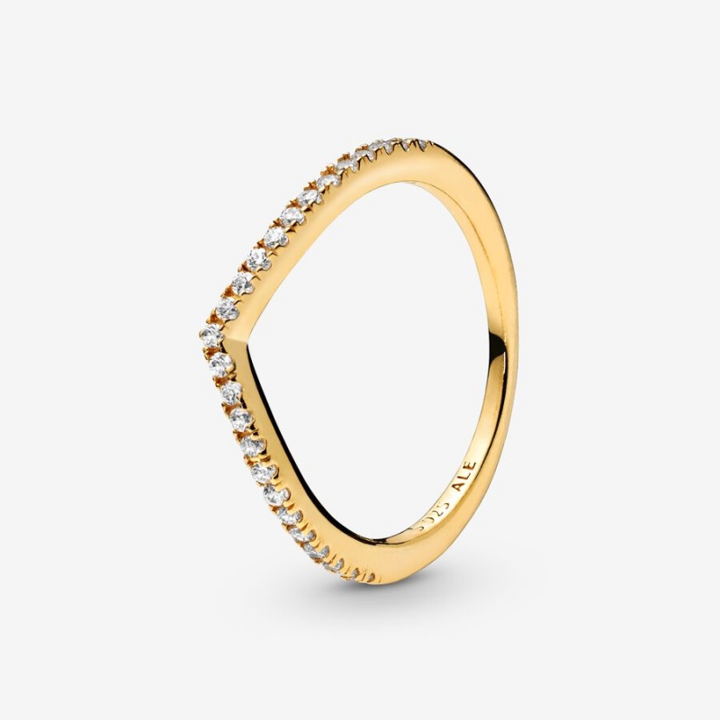 Gold Plated Pandora Ring Sets | ULHM43706