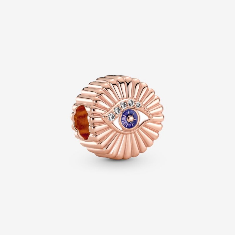 Rose Gold Plated Pandora Charm Holders | WOXA89410