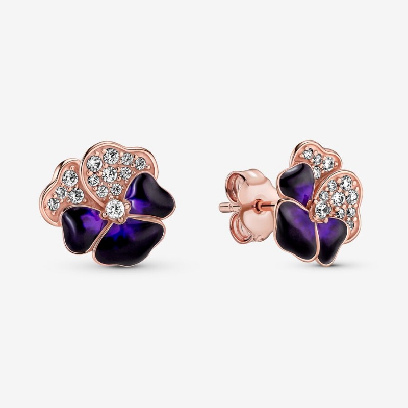 Rose Gold Plated Pandora Charm Holders | FPBA19326