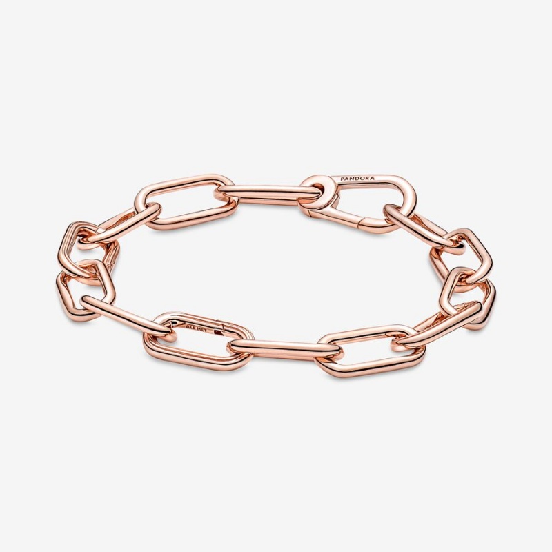 Rose Gold Plated Pandora ME Link Link Bracelets | ZSTA31596