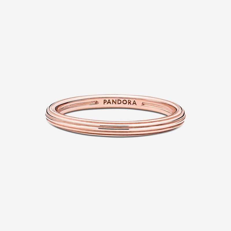 Rose Gold Plated Pandora ME Stackable Rings | EPJH27153