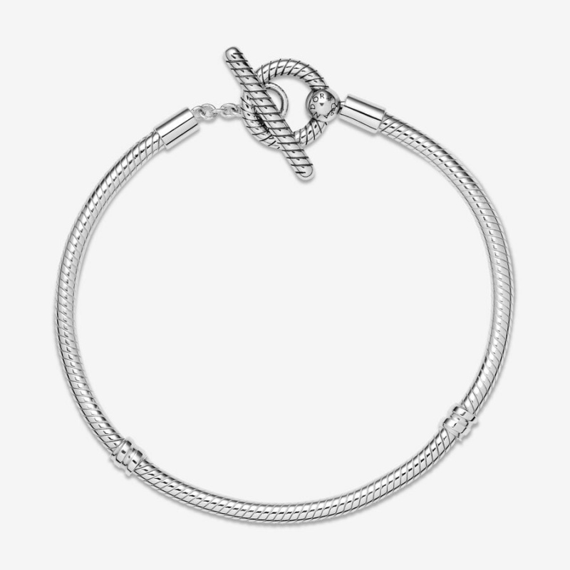 Sterling Silver Pandora Charm Bracelets | QIDH37614