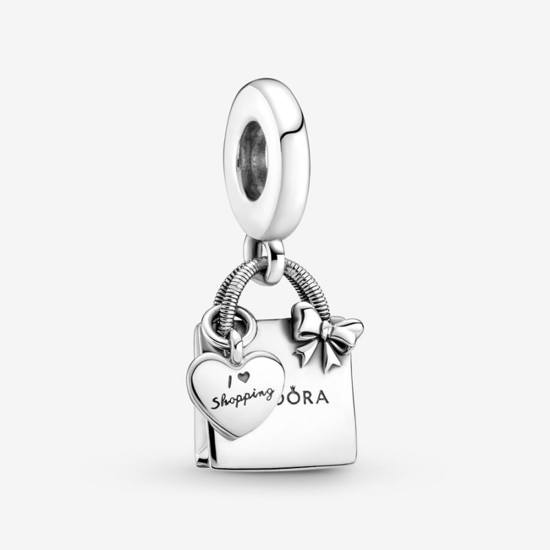 Sterling Silver Pandora Charm Holders | DXYC07842