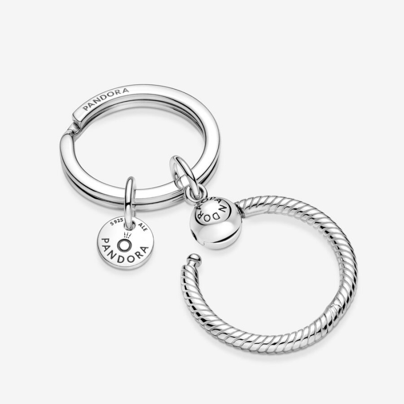 Sterling Silver Pandora Charm Holders | MNHA59684