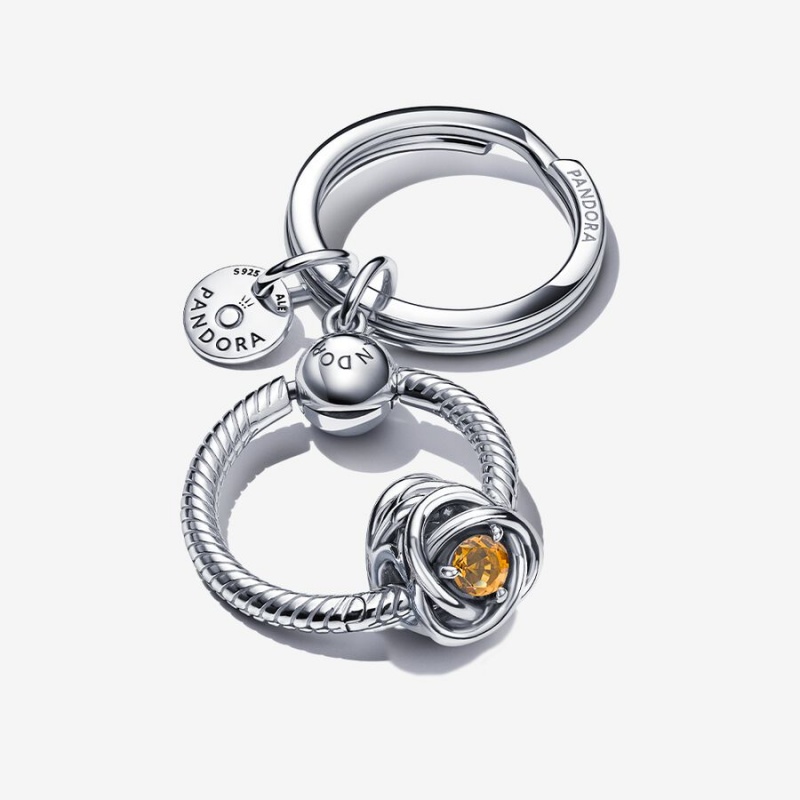 Sterling Silver Pandora Charm Holders | QELM08157