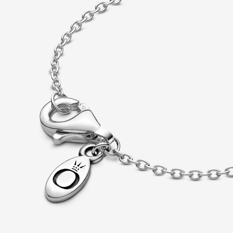 Sterling Silver Pandora Classic Cable Chain Necklaces | TAEF68901