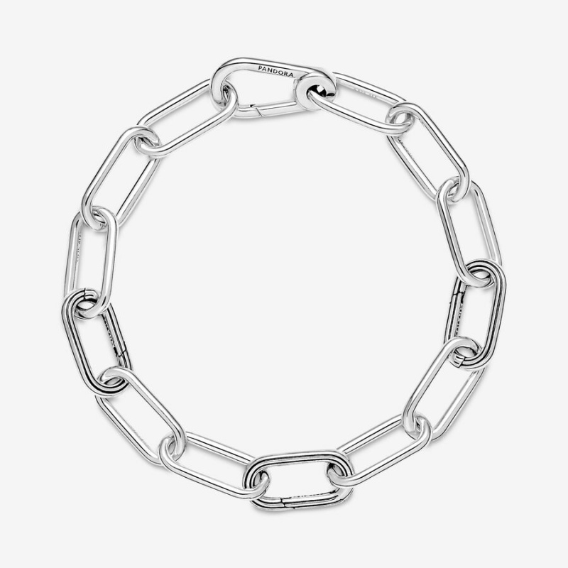 Sterling Silver Pandora Link Bracelets | QVRO92873