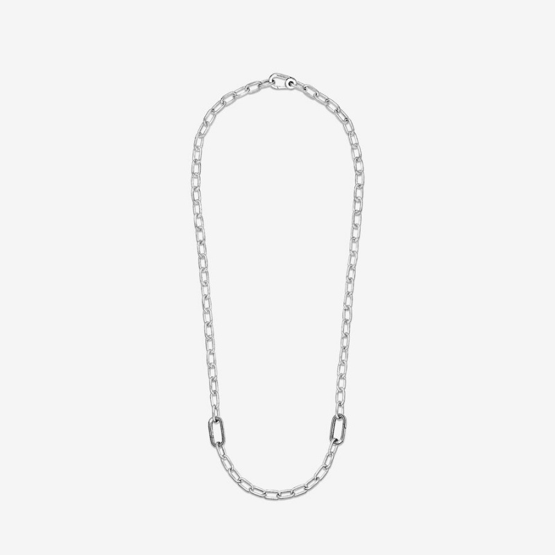 Sterling Silver Pandora ME Link Chain Necklaces | GHXV32481