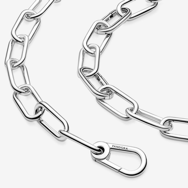 Sterling Silver Pandora ME Link Chain Necklaces | TVQX41580