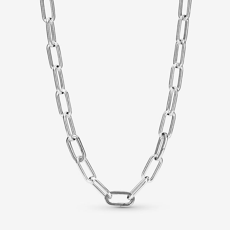 Sterling Silver Pandora ME Link Chain Necklaces | TVQX41580