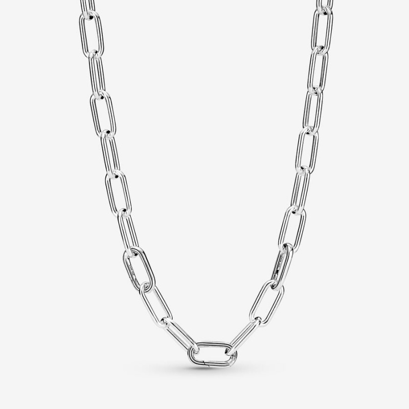 Sterling Silver Pandora ME Link Chain Necklaces | TVQX41580