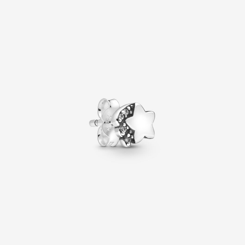 Sterling Silver Pandora ME Shooting Star Single Stud Earrings | KTLC67851