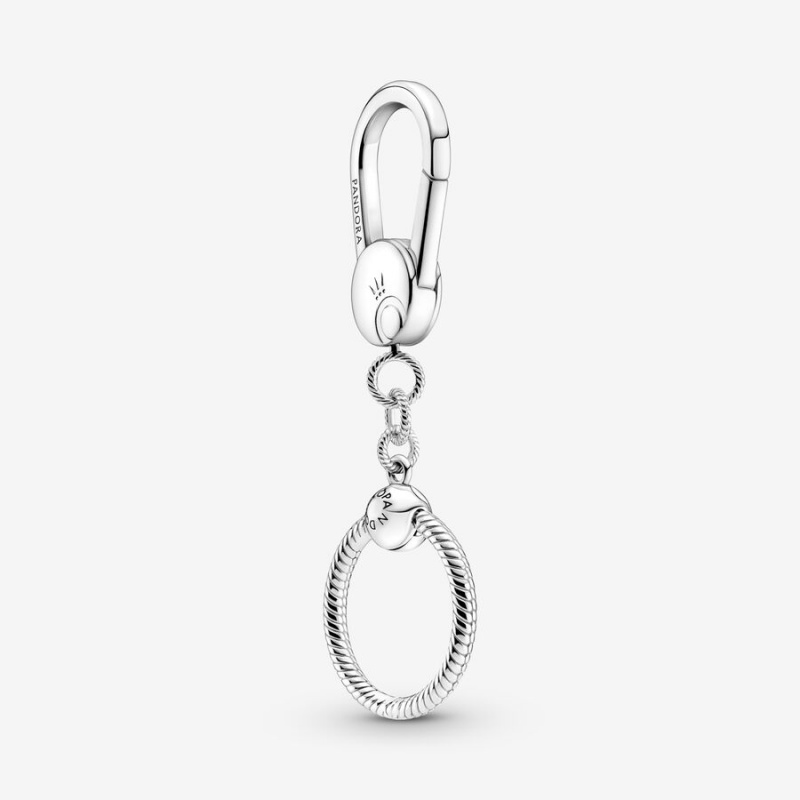 Sterling Silver Pandora Moments Small Bag Charm Holders | BWDM97014