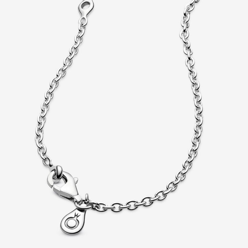 Sterling Silver Pandora Pendant Necklaces | ZQIA04263