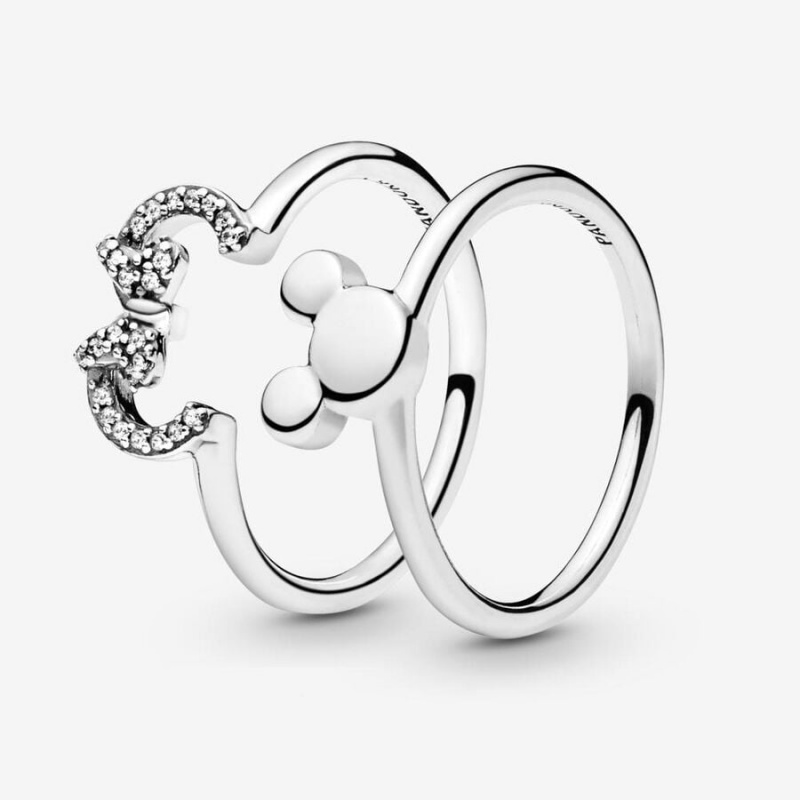 Sterling Silver Pandora Pinky Rings | WURE31028