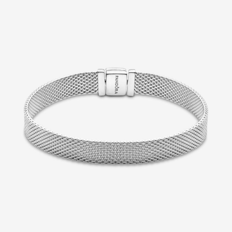 Sterling Silver Pandora Reflexions™ Mesh Charm Bracelets | MFQE51246