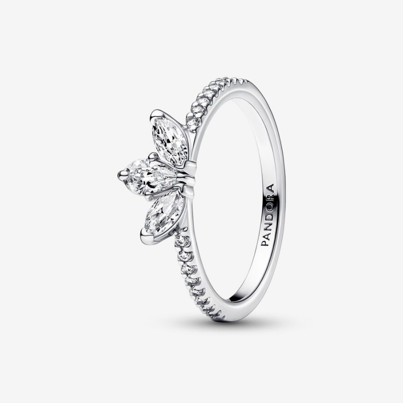 Sterling Silver Pandora Ring Sets | USWA57684