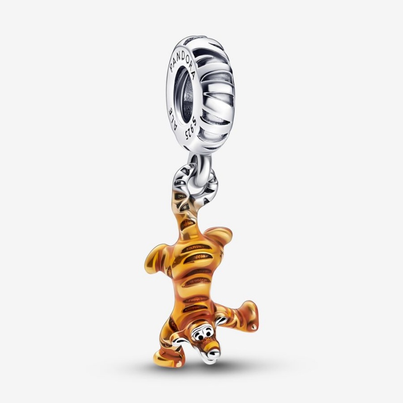 Sterling Silver Pandora Winnie the Pooh Tigger Dangle Dangle Charms | ZNPM05471